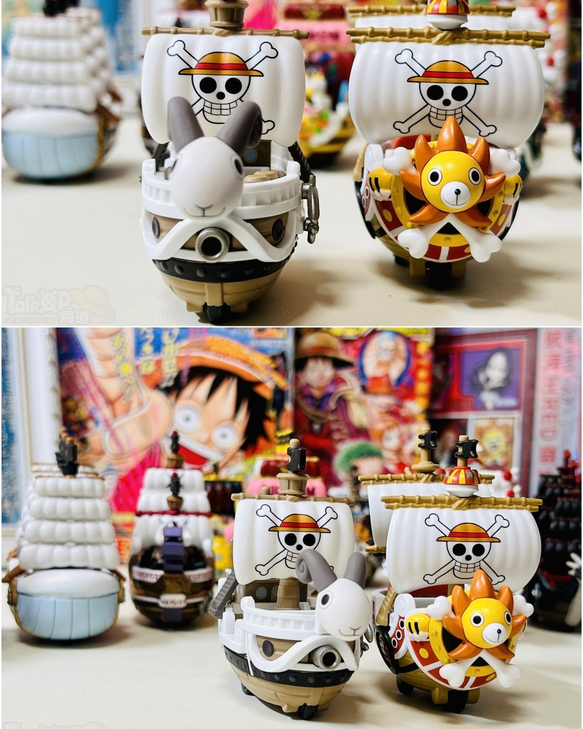 ONE PIECE 海賊王 × POP MART 泡泡瑪特 船艦系列公仔