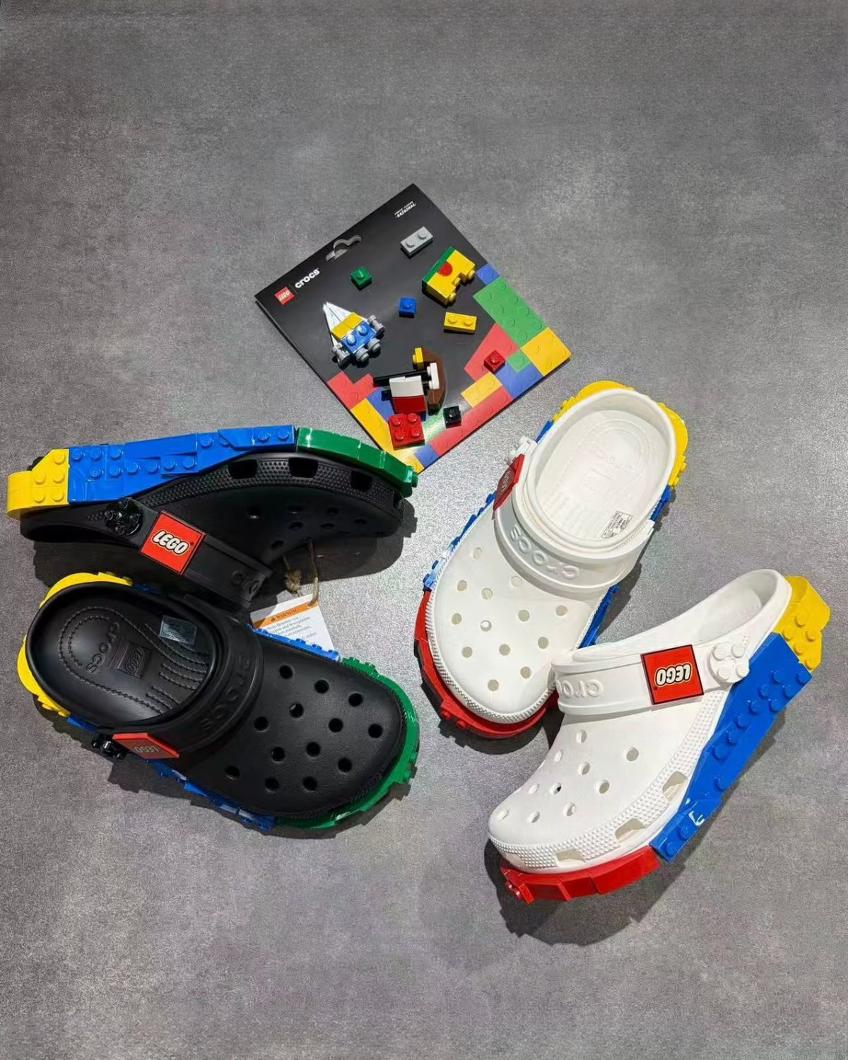 CROCS x LEGO 樂高 聯名 洞洞鞋 拖鞋 男女鞋 2色