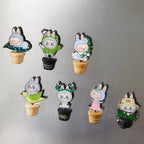Labubu 春天野在家系列 徽章 磁鐵 冰箱貼 盲盒 POPMART 泡泡瑪特