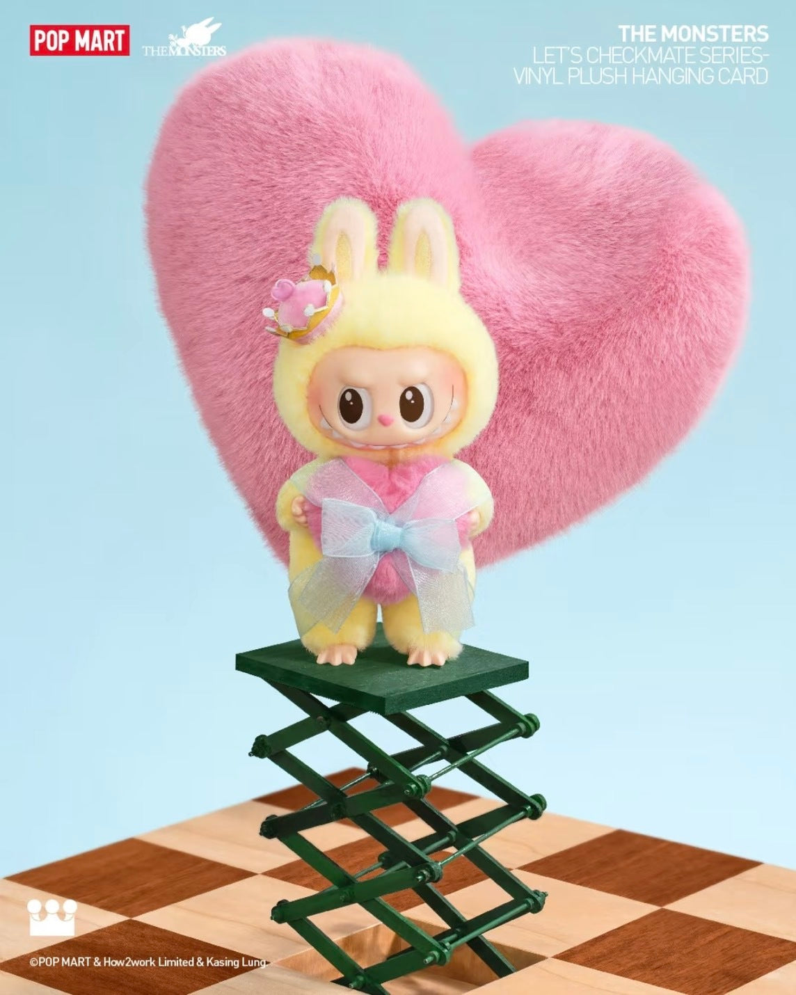 POP MART 泡泡瑪特 THE MONSTERS 象棋大冒險系列 LABUBU 國王 皇后