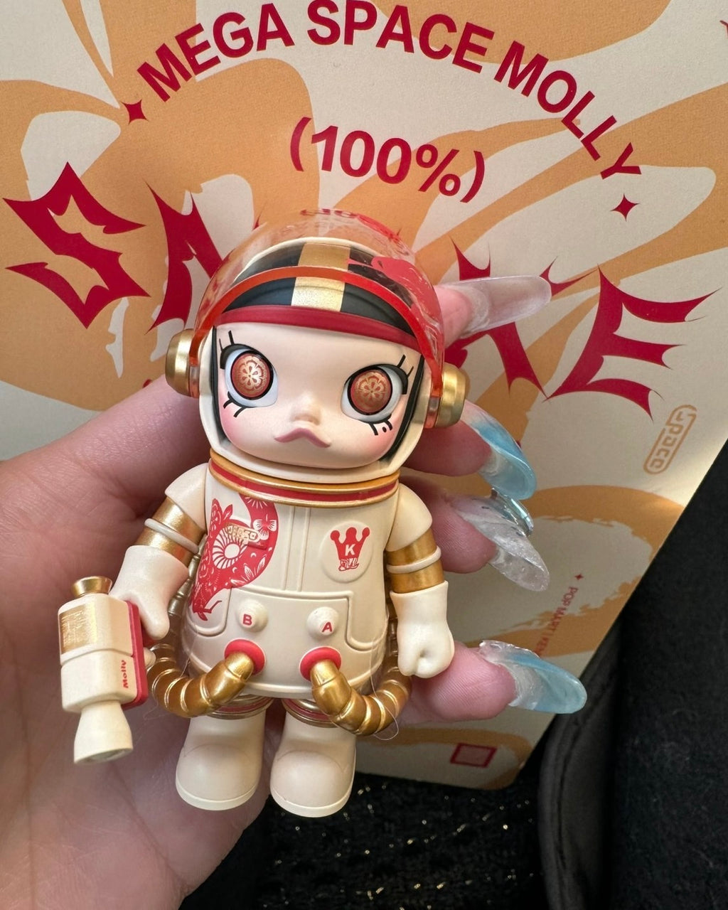 POPMART MEGA SPACE MOLLY 100% 2025 蛇年限定🐍 泡泡瑪特