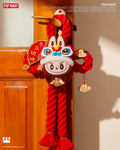POP MART 泡泡瑪特 Labubu 金蛇賀歲系列 蛇年限定 造型毛絨門掛
