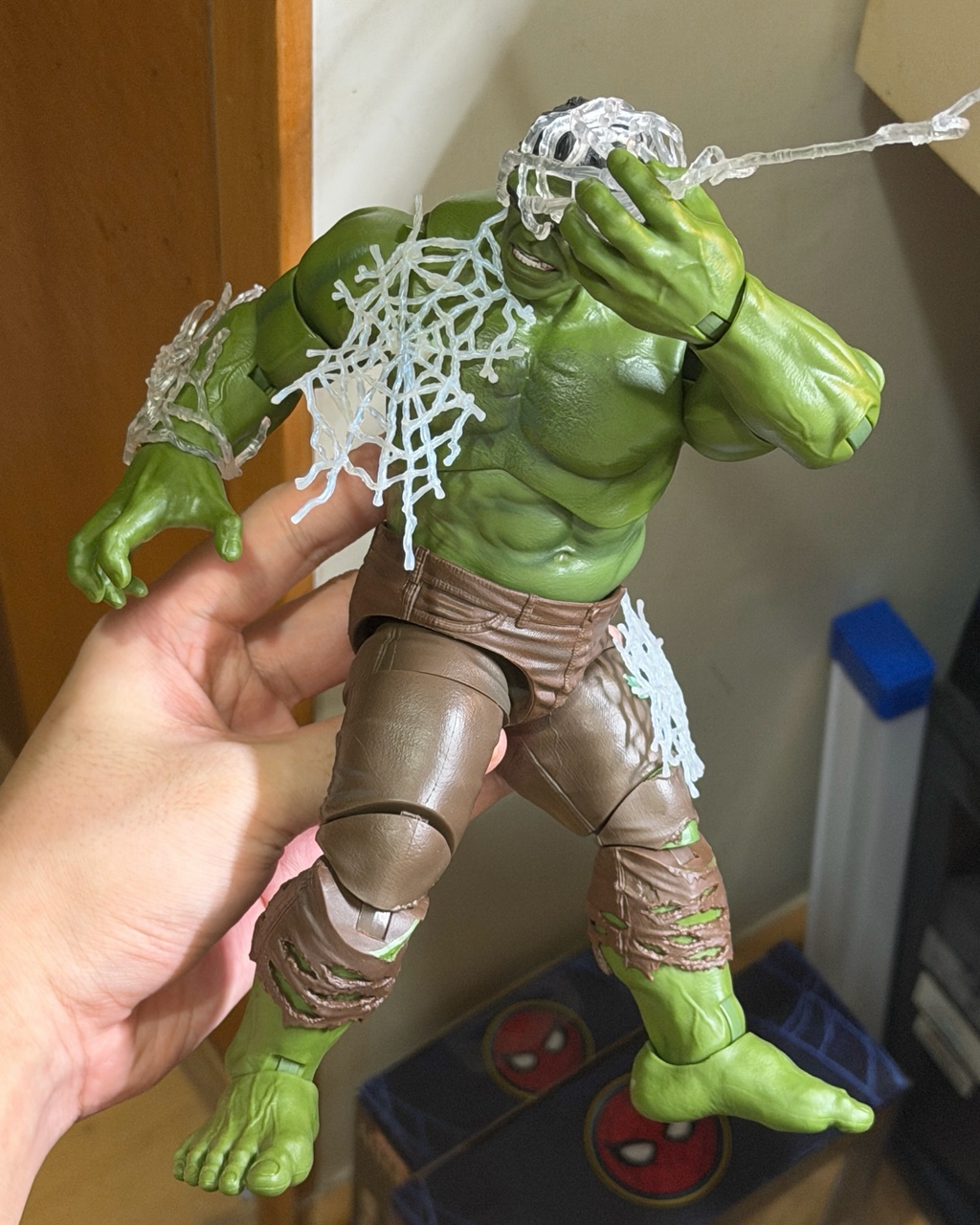 漫威MARVEL LEGENDS 蟘蛛人：重生日 可動公仔 電影周邊商品 浩克
