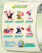 POP MART 泡泡瑪特 海綿寶寶 比奇堡的居民們 星光獨白系列 盲盒