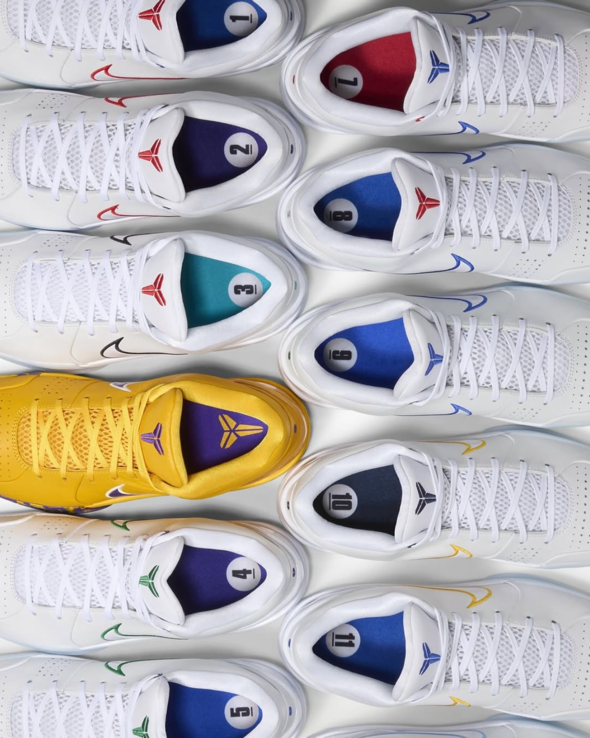 Nike Kobe 4 Protro "Draft Pack" 白色 籃球鞋盲盒 刮刮樂 IV6585-900