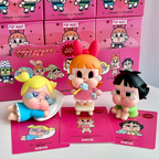 CRYBABY X 飛天小女警哭娃系列 盲盒 泡泡瑪特 POPMART 公仔 電視機展示盒