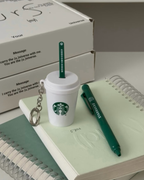 STARBUCKS 星巴克 專星熊打工樂系列 保溫袋 掛勾 吊飾 文具包