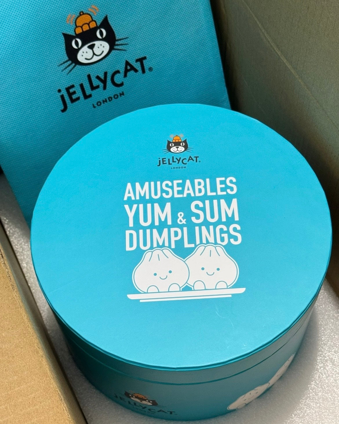 JELLYCAT 鮮鮮小籠包 禮盒組 毛絨 娃娃 玩偶