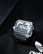 Adidas Originals x Timex Digital Two Ring 戒指手錶 不鏽鋼 石英機芯