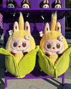 POPMART 泡泡瑪特 LABUBU 樂園限定 毛絨玩偶 抱枕 玉米款 炸蝦款