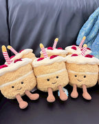 JELLYCAT 蛋糕邦尼兔 生日蛋糕 毛絨 安撫娃娃 玩偶
