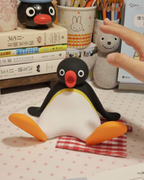 正版授權 PINGU 企鵝家族 坐姿 拍拍燈 小夜燈