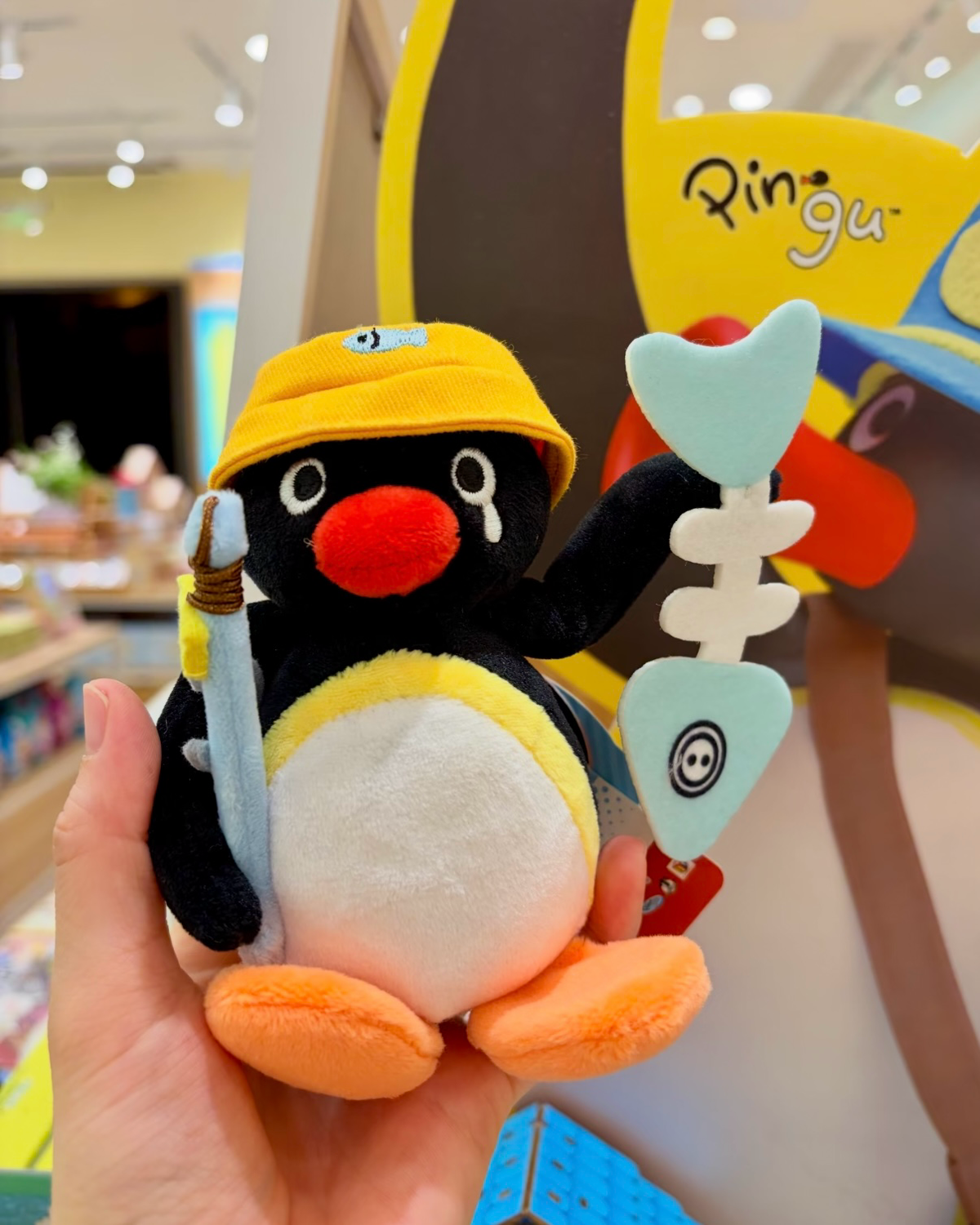 正版授權PINGU 企鵝家族 我有一個朋友系列 毛絨 吊飾 4款