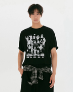 韓國SPAO x 火影忍者 聯名 睡衣 短袖上衣 眼罩 披肩 套裝