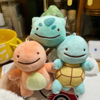 POKÉMON 寶可夢 百變怪變身系列 毛絨 公仔 娃娃 吊飾 共5款