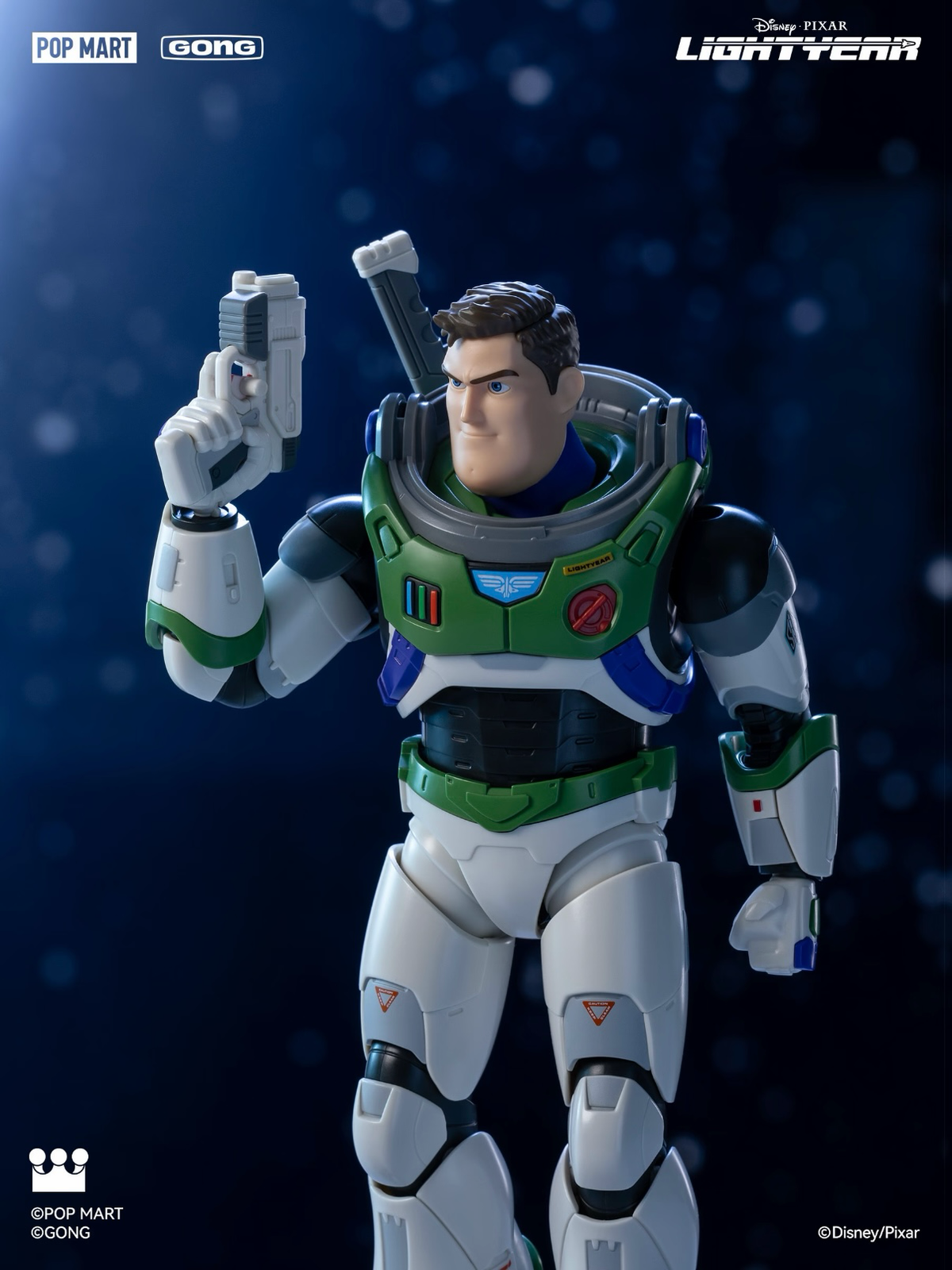 POPMART GONG DISNEY 巴斯光年 可動公仔 拼裝模型 玩具總動員 TOY STORY 迪士尼