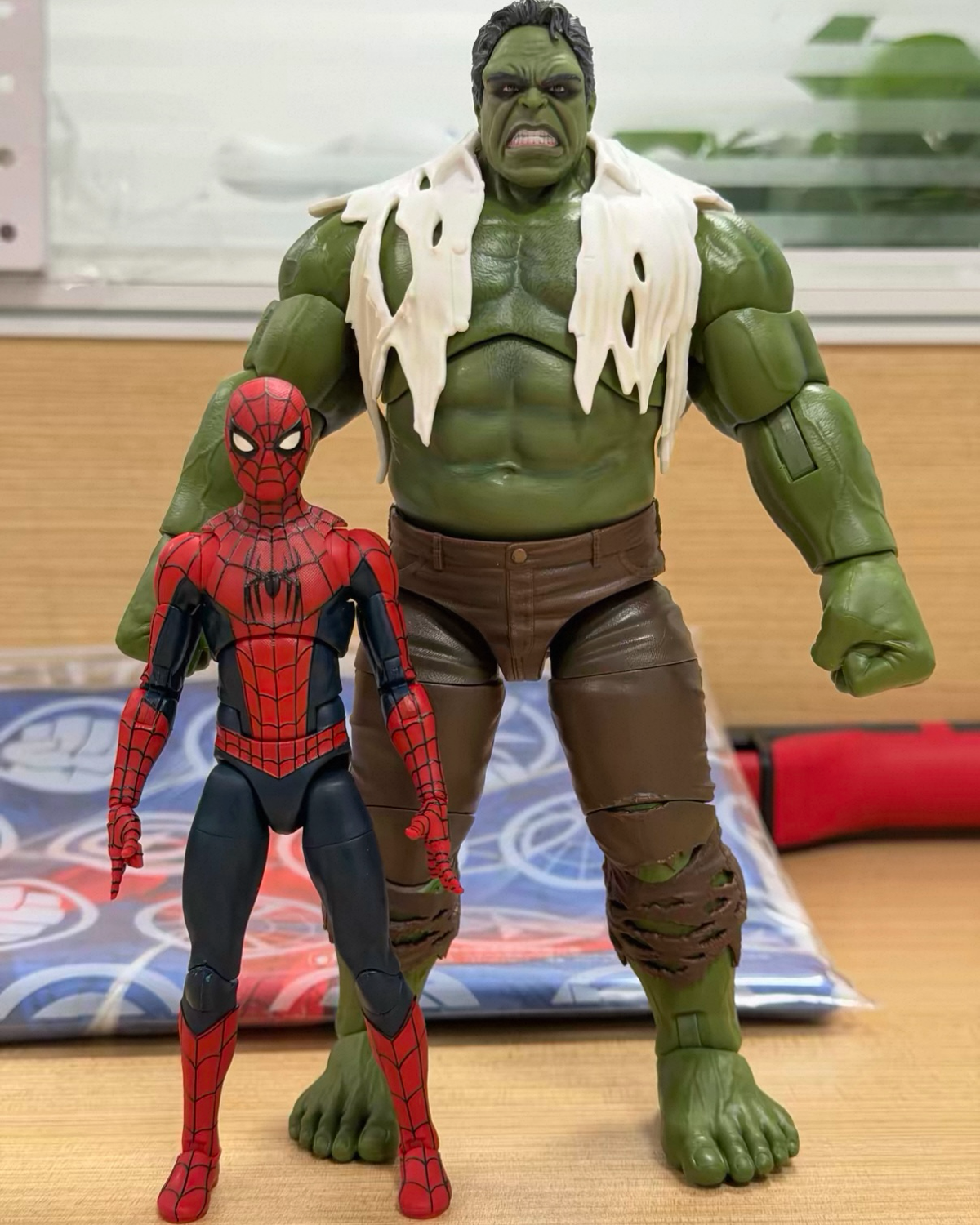 漫威MARVEL LEGENDS 蟘蛛人：重生日 可動公仔 電影周邊商品 浩克