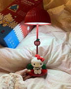 正版授權 SANRIO 三麗鷗 HELLO KITTY花園小台燈 三檔亮度 可調節 小夜燈 禮盒組