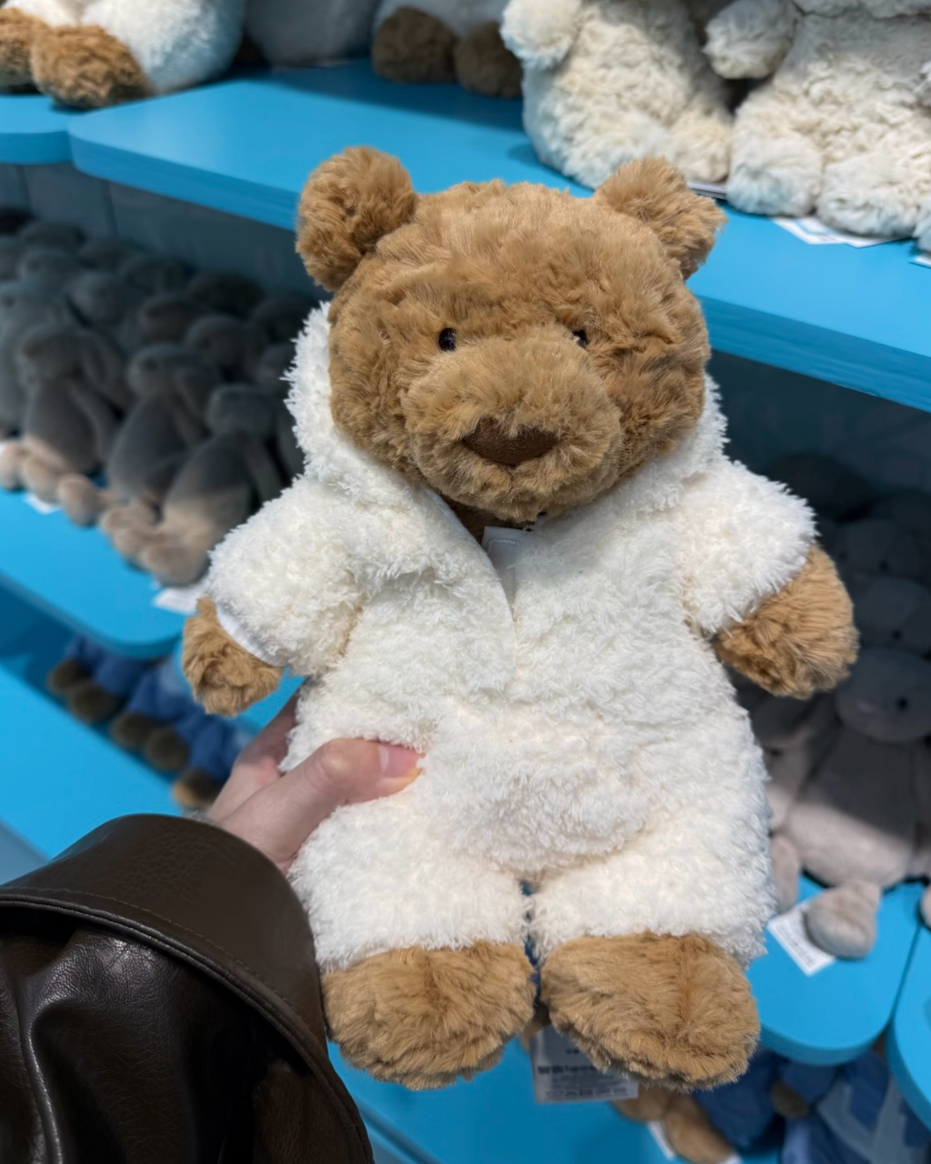 英國 JELLYCAT 連身睡衣 巴塞羅熊 毛絨 玩偶 娃娃 22cm