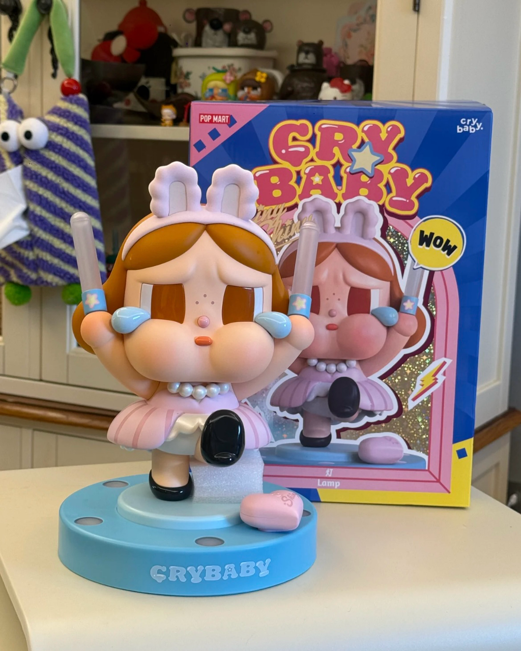 POPMART 泡泡瑪特 CRYBABY 哭娃 SHINY SHINY系列 小夜燈