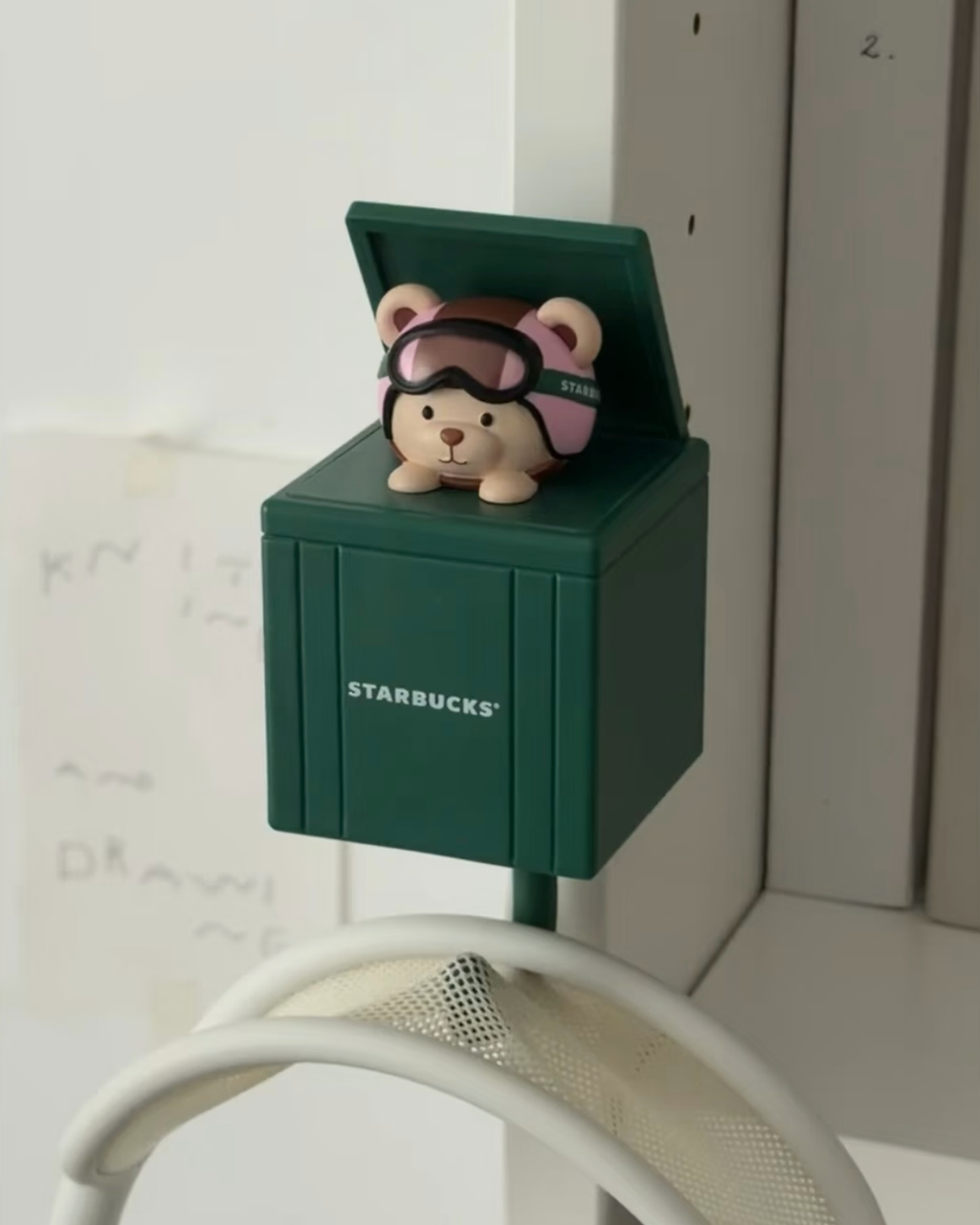 STARBUCKS 星巴克 專星熊打工樂系列 保溫袋 掛勾 吊飾 文具包