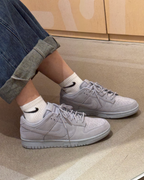 Nike Dunk Low SE Wolf Grey 水泥灰 灰色 麻皮 低筒休閑鞋 IB6651-002