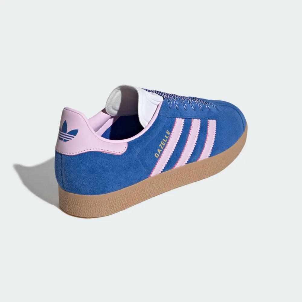 adidas GAZELLE 靛藍粉 JH7219