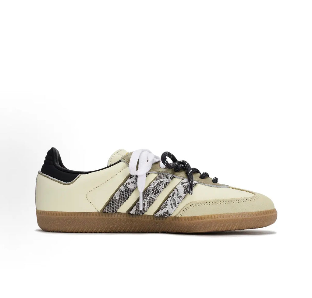 adidas originals SAMBA OG 復古蕾絲 米色 ID0478
