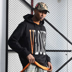 VLONE HOODIE 帽T 黑橘款 HD-1 2019黑橙（現貨）