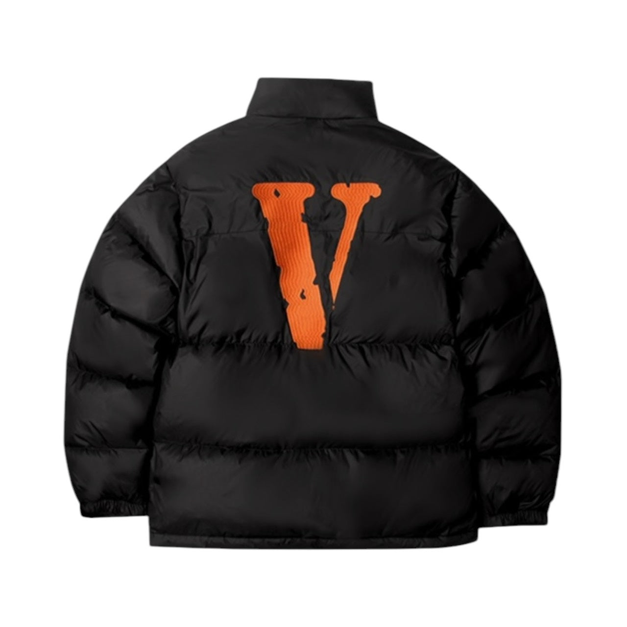 VLONE羽絨外套 背後大V VLCT21002黑橙（現貨）