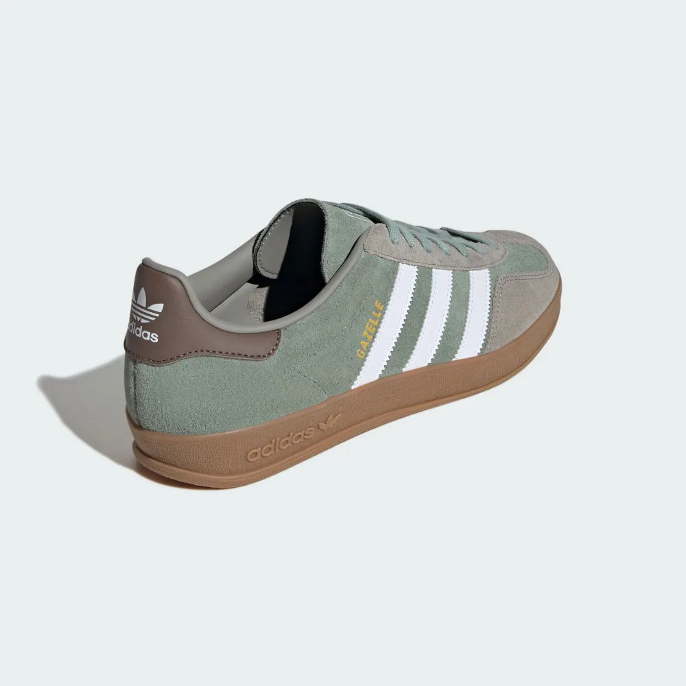 adidas GAZELLE INDOOR 抹茶拿鐵綠 JI3526
