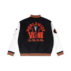 VLONE 棒球外套 黑橘色 VLBJ22001（現貨）