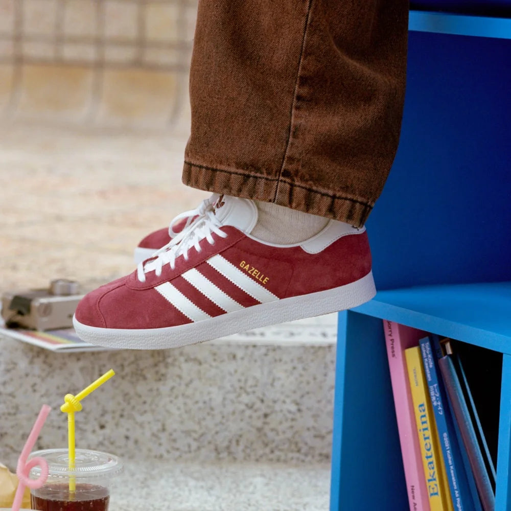 adidas GAZELLE 野莓紅 B41645