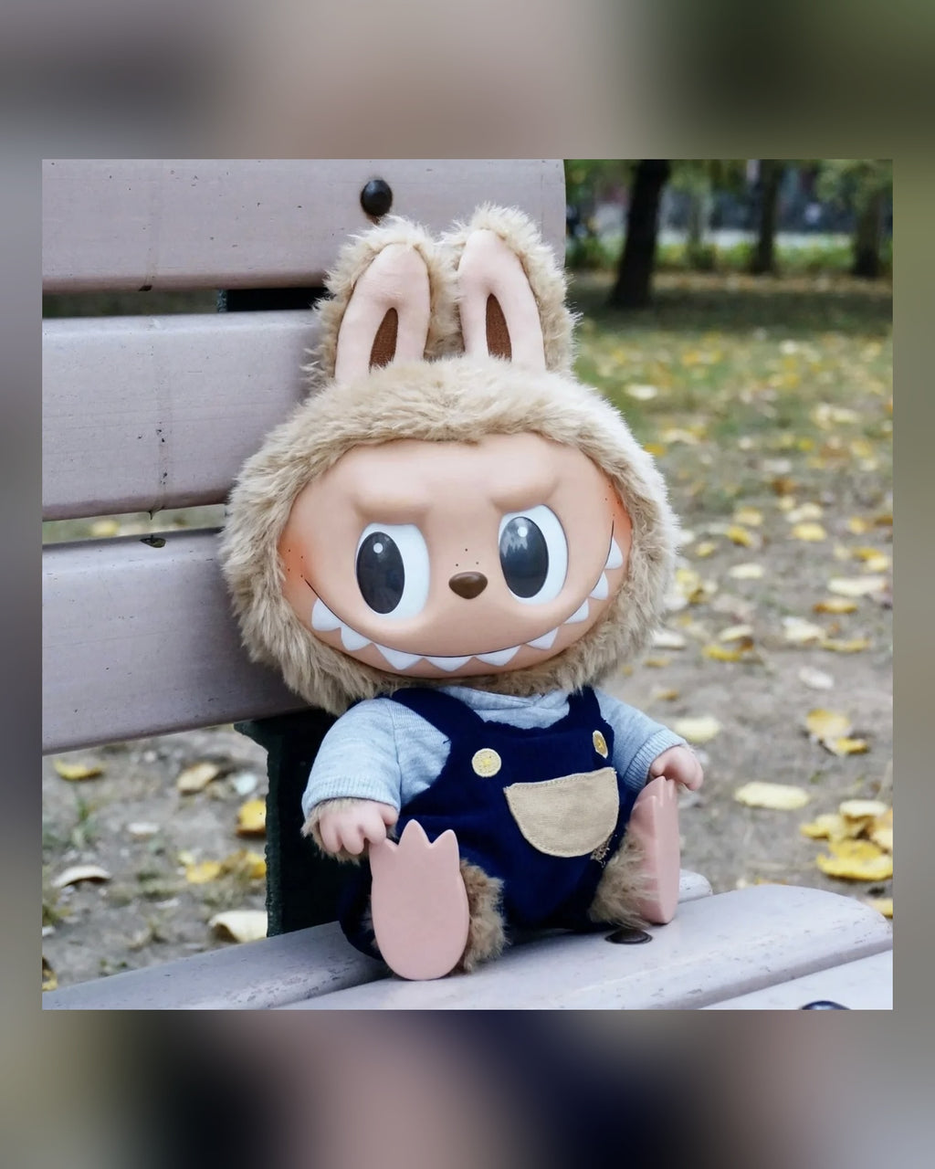 LABUBU Time To Chill 搪膠毛絨公仔 拉布布 POPMART 泡泡瑪特