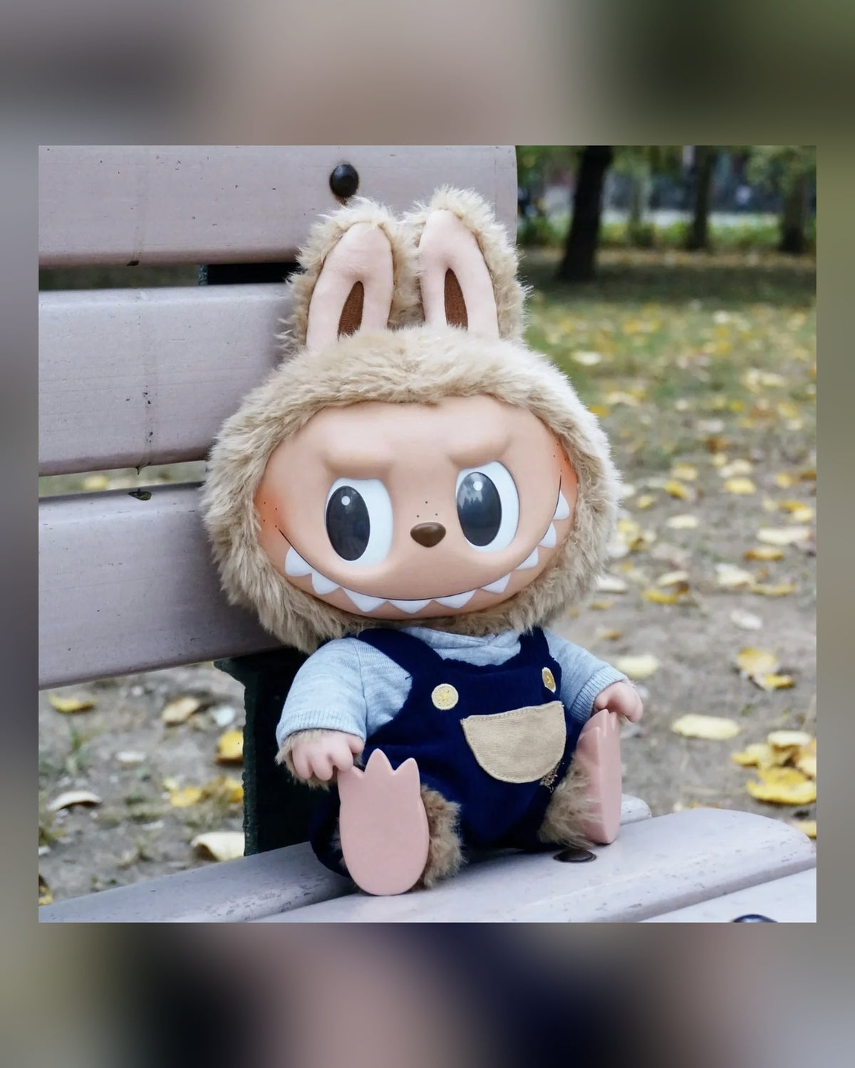 LABUBU Time To Chill 搪膠毛絨公仔 拉布布 POPMART 泡泡瑪特