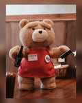 POPMART泡泡瑪特 TED2 熊麻吉 泰迪熊 可動絨毛玩偶 30公分