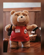 POPMART泡泡瑪特 TED2 熊麻吉 泰迪熊 可動絨毛玩偶 30公分