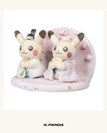 Pokémon 女兒節雙人皮卡丘娃娃｜Pokémon Center 官方商品圖 1