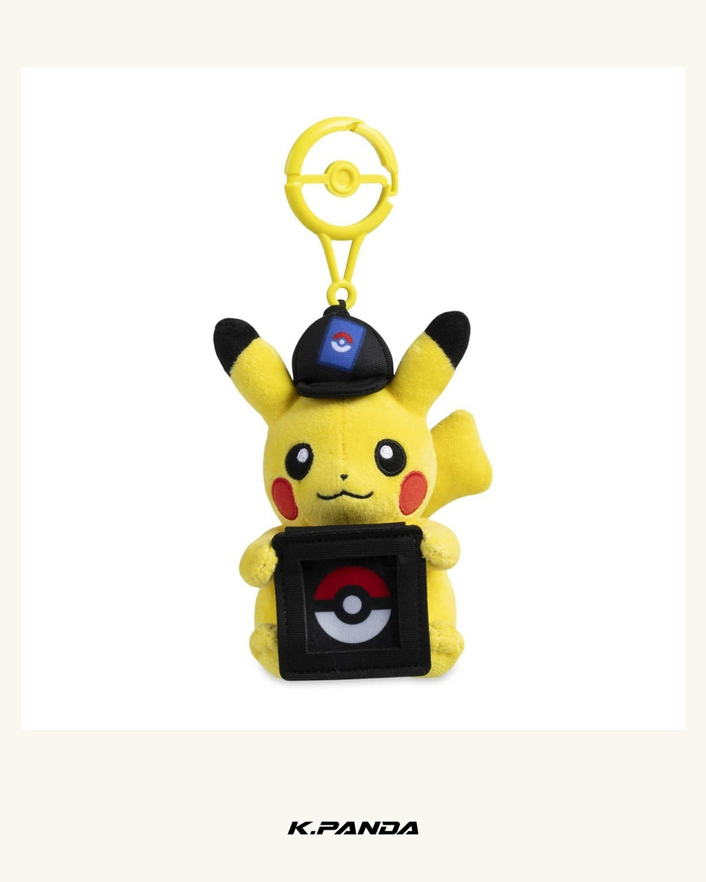 Pokémon TCG 硬幣展示皮卡丘娃娃吊飾｜Pokémon Center 官方商品圖 2