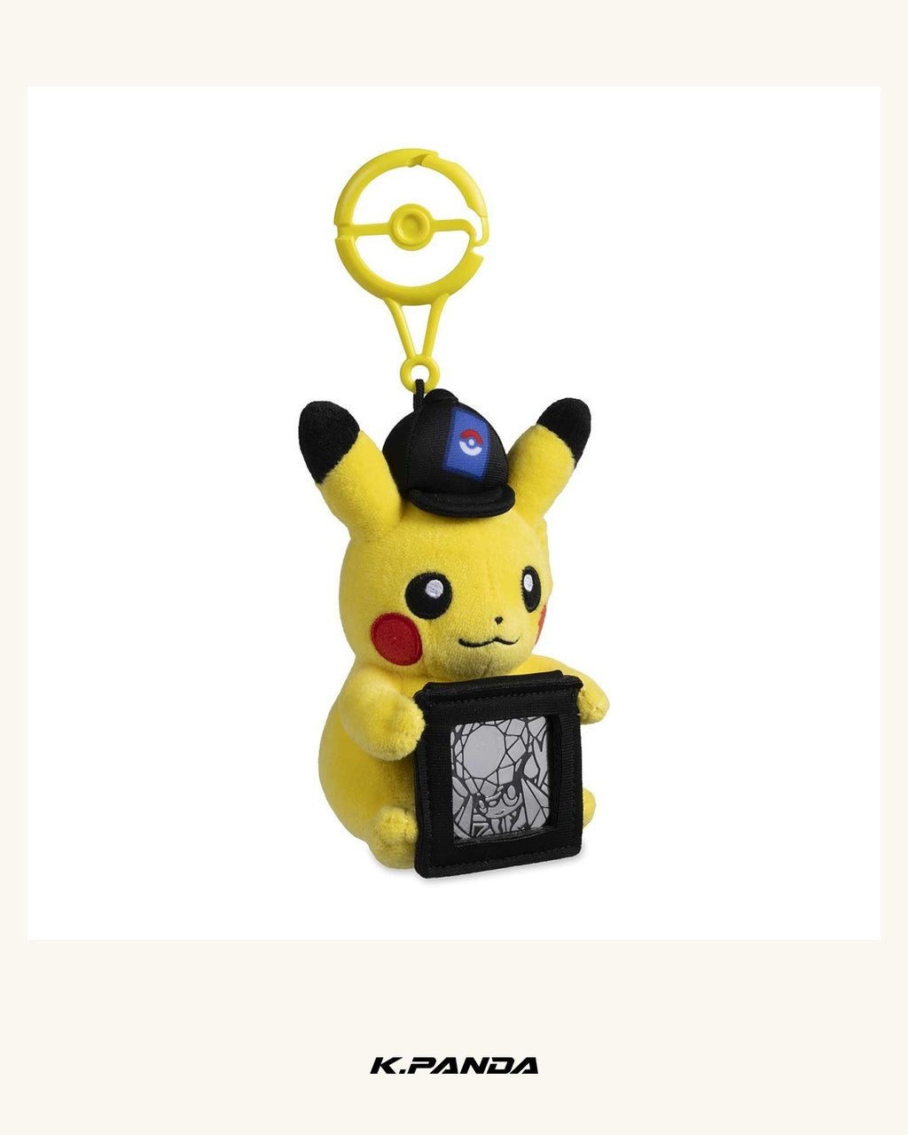 Pokémon TCG 硬幣展示皮卡丘娃娃吊飾｜Pokémon Center 官方商品圖 3