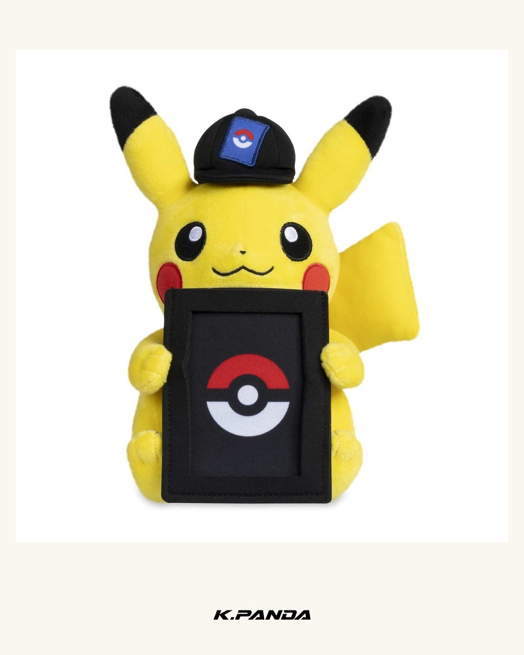 Pokémon TCG 卡牌展示皮卡丘娃娃｜Pokémon Center 官方商品圖 2