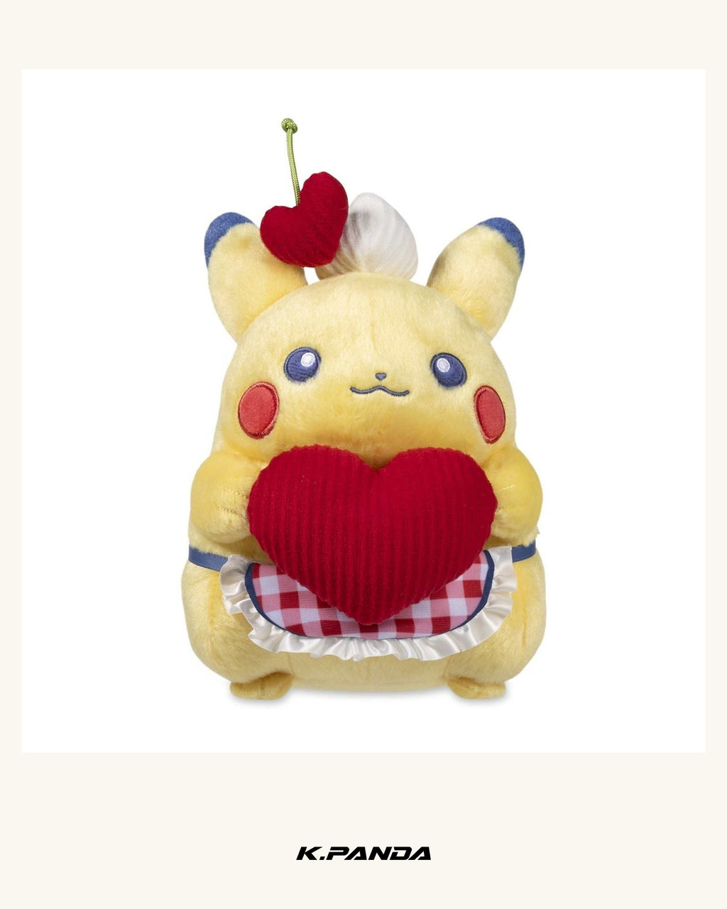 Pokémon 甜心餐廳皮卡丘娃娃 6¼ 吋｜Pokémon Center 官方商品圖 2
