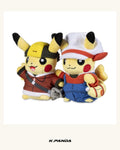 Pokémon 城都地區雙人皮卡丘娃娃｜Pokémon Center 官方商品圖 1