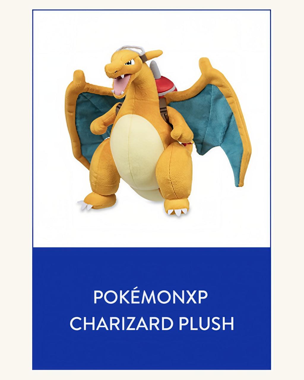 WCS PokémonXP 噴火龍絨毛玩偶｜官方商品圖
