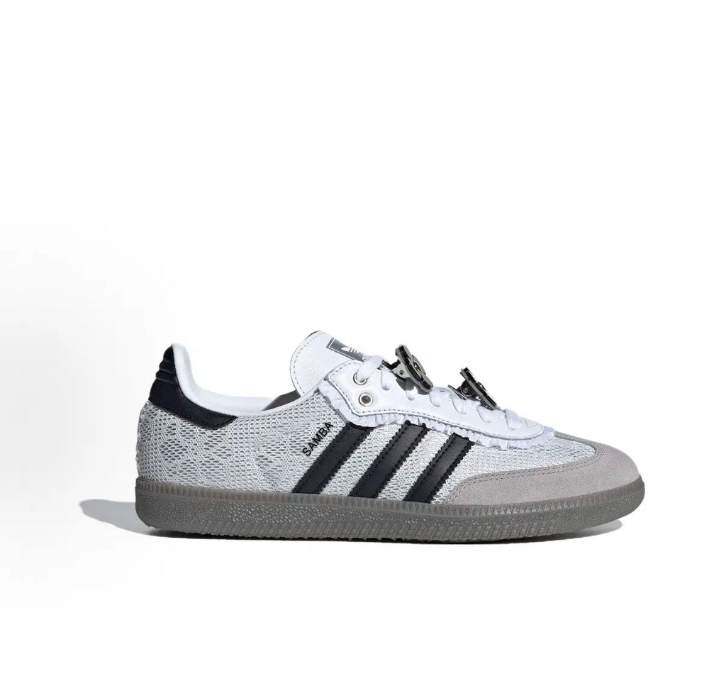 adidas originals SAMBA OG 蕾絲小花 灰 IH3371