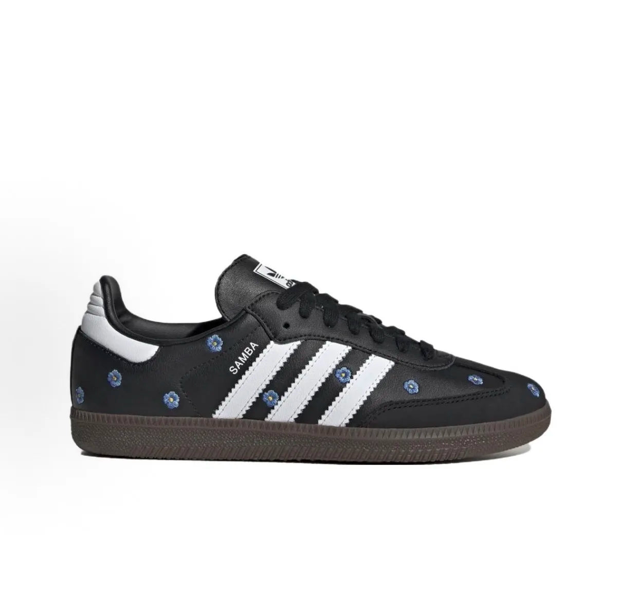 adidas originals SAMBA OG 刺繡小花 黑 IF4397