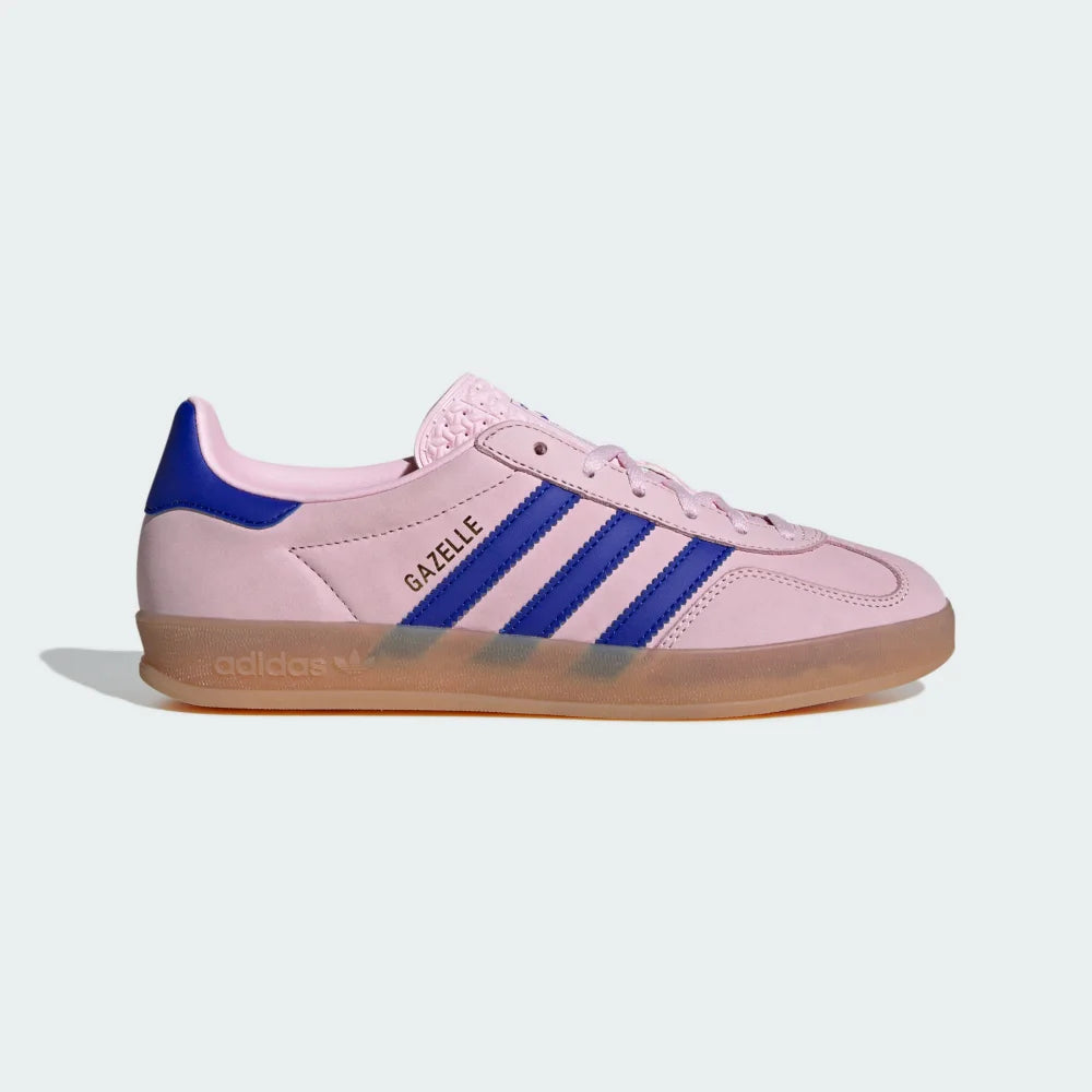 adidas GAZELLE 編織拼接 粉 JI1371