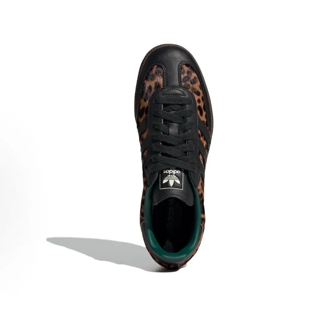 adidas originals SAMBA OG Leopard Print 豹紋棕黑 JI2735