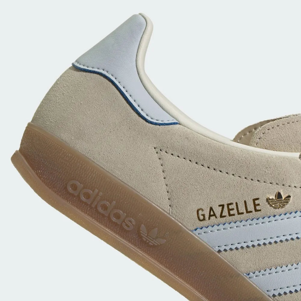 adidas GAZELLE INDOOR 復古棕藍 JR2430