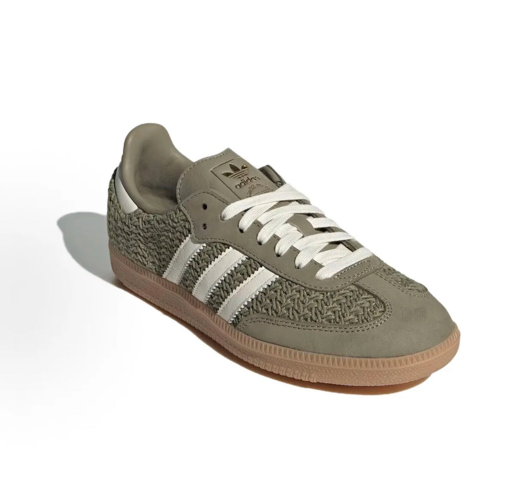 adidas originals Samba "Crochet" Pack 編織款 綠 JR9447